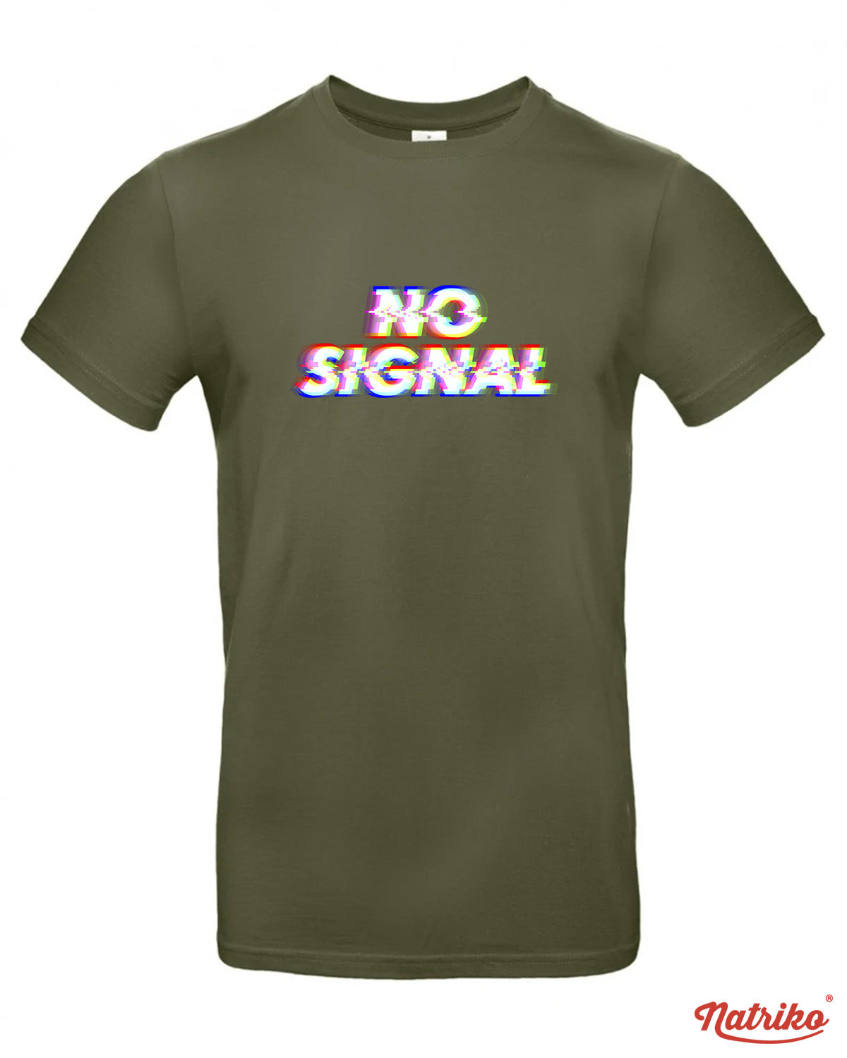 Pánské tričko s potiskem No signal