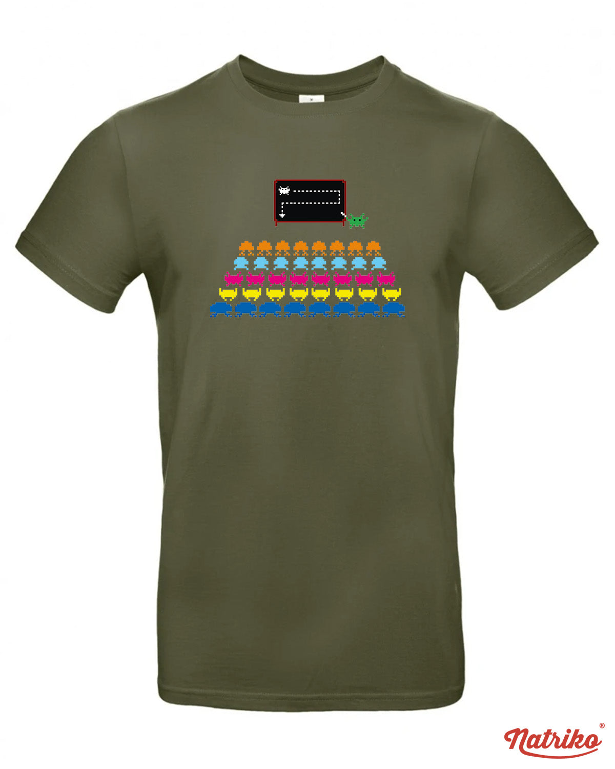 Pánské tričko s potiskem Space invaders