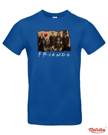 Pánské tričko s potiskem Movie Horror Friends