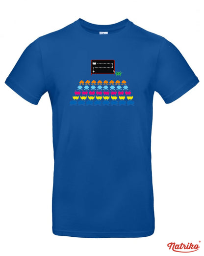 Pánské tričko s potiskem Space invaders
