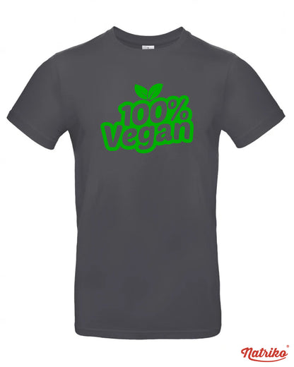 Pánské tričko s potiskem 100% vegan