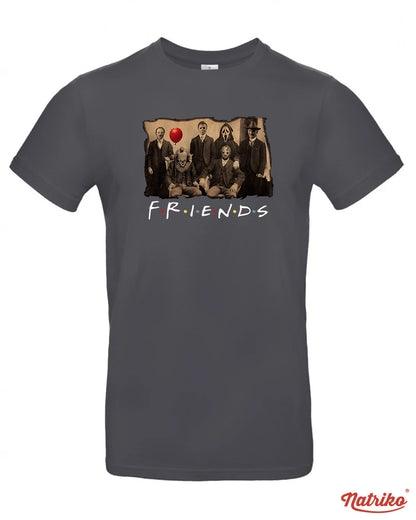 Pánské tričko s potiskem Movie Horror Friends