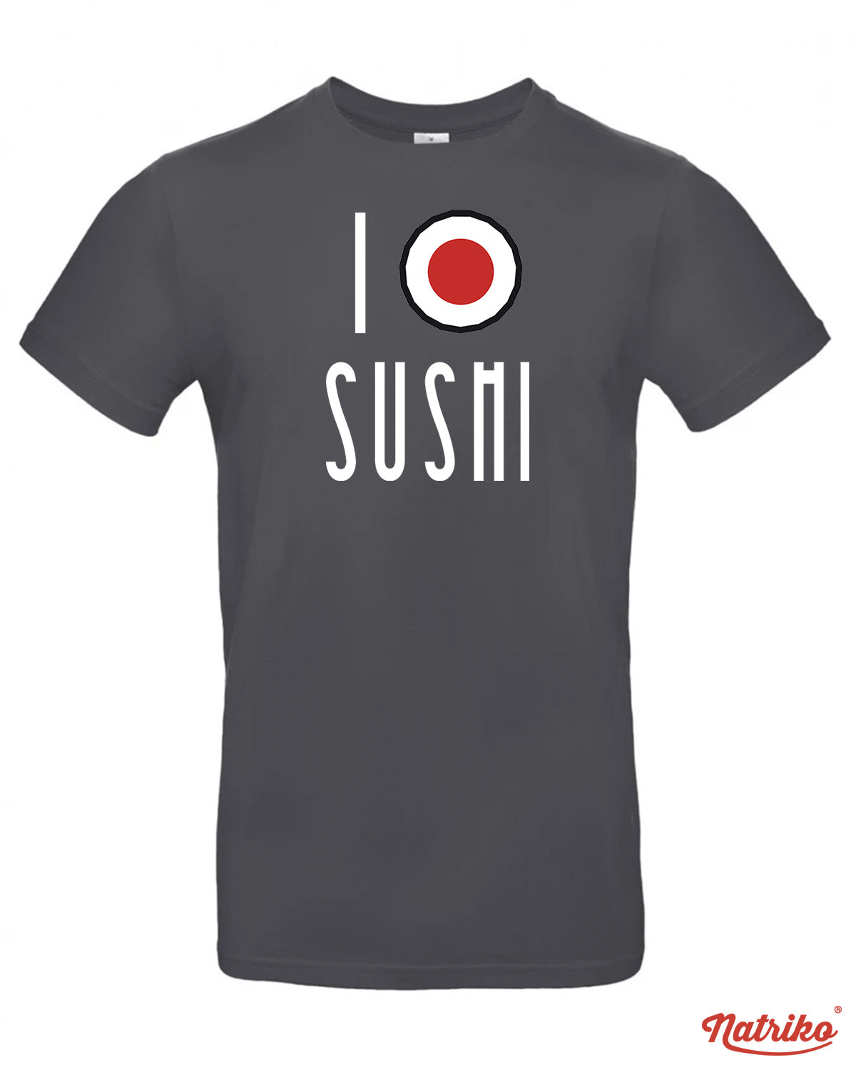 Pánské tričko s potiskem I love sushi