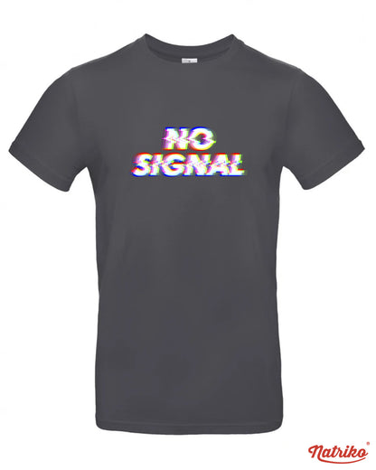 Pánské tričko s potiskem No signal