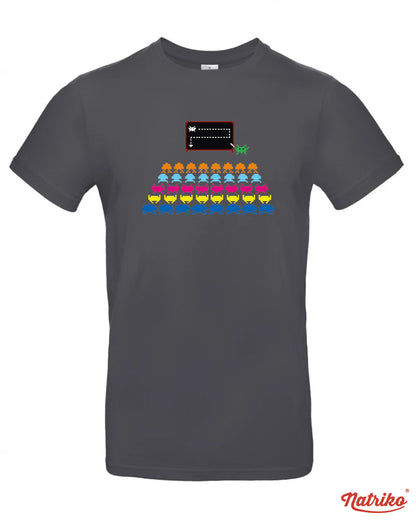 Pánské tričko s potiskem Space invaders