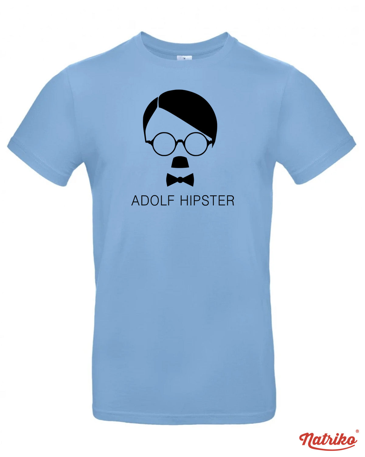 Pánské tričko s potiskem Adolf Hipster