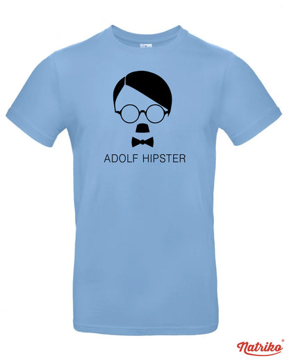 Pánské tričko s potiskem Adolf Hipster
