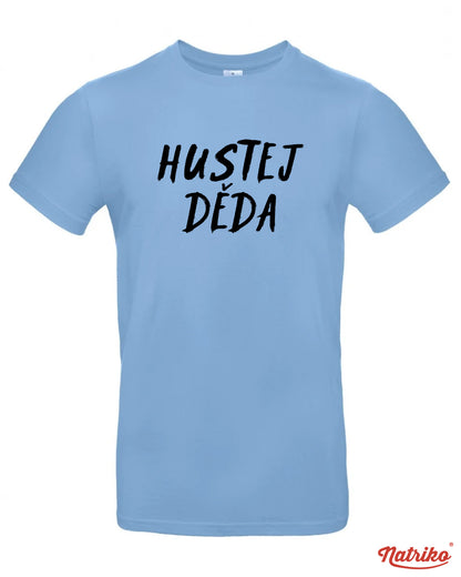 Pánské tričko s potiskem Hustej děda