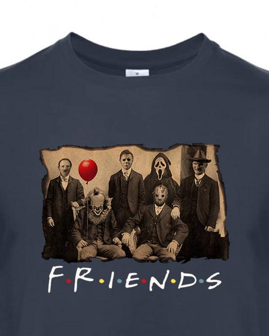 Pánské tričko s potiskem Movie Horror Friends