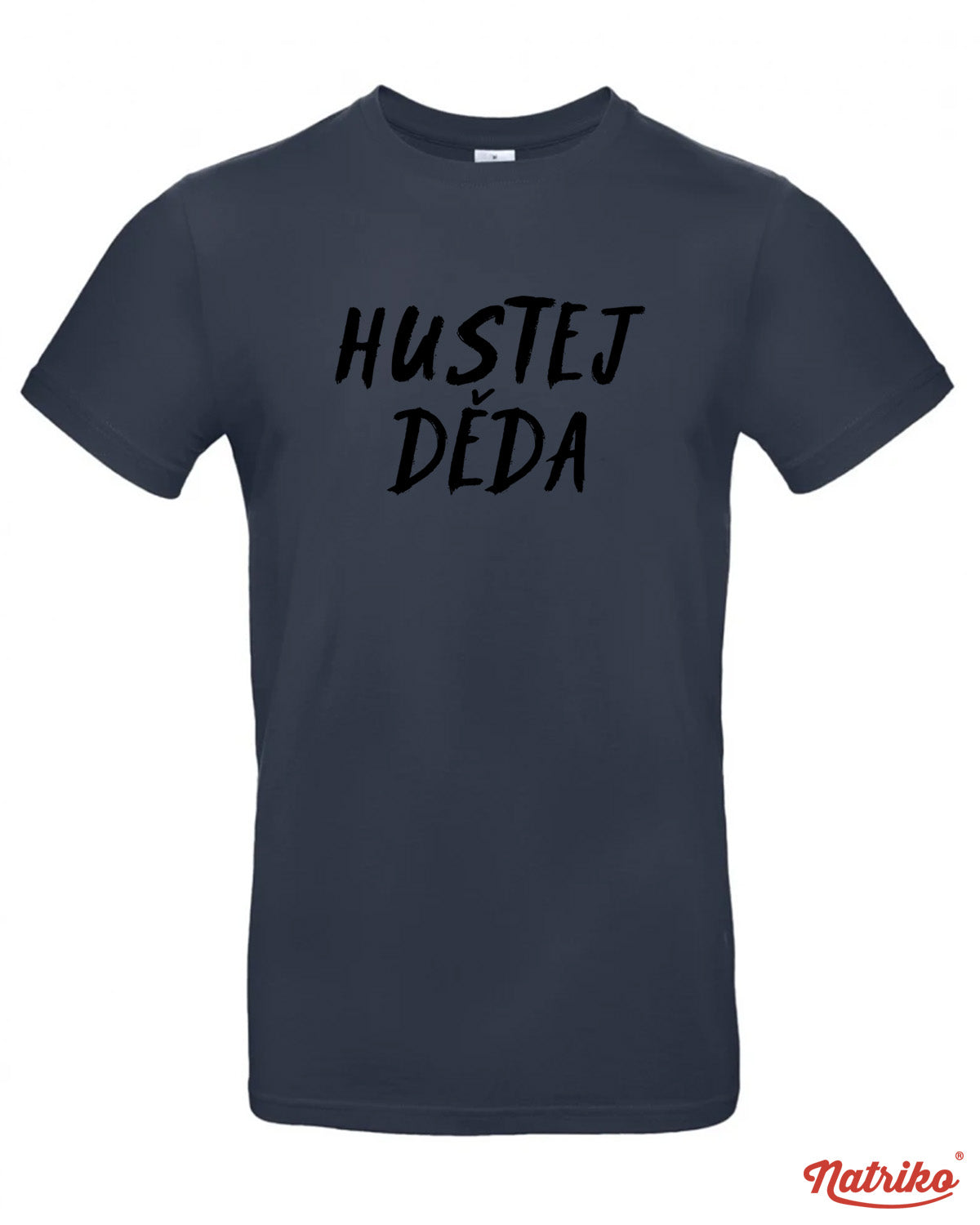 Pánské tričko s potiskem Hustej děda