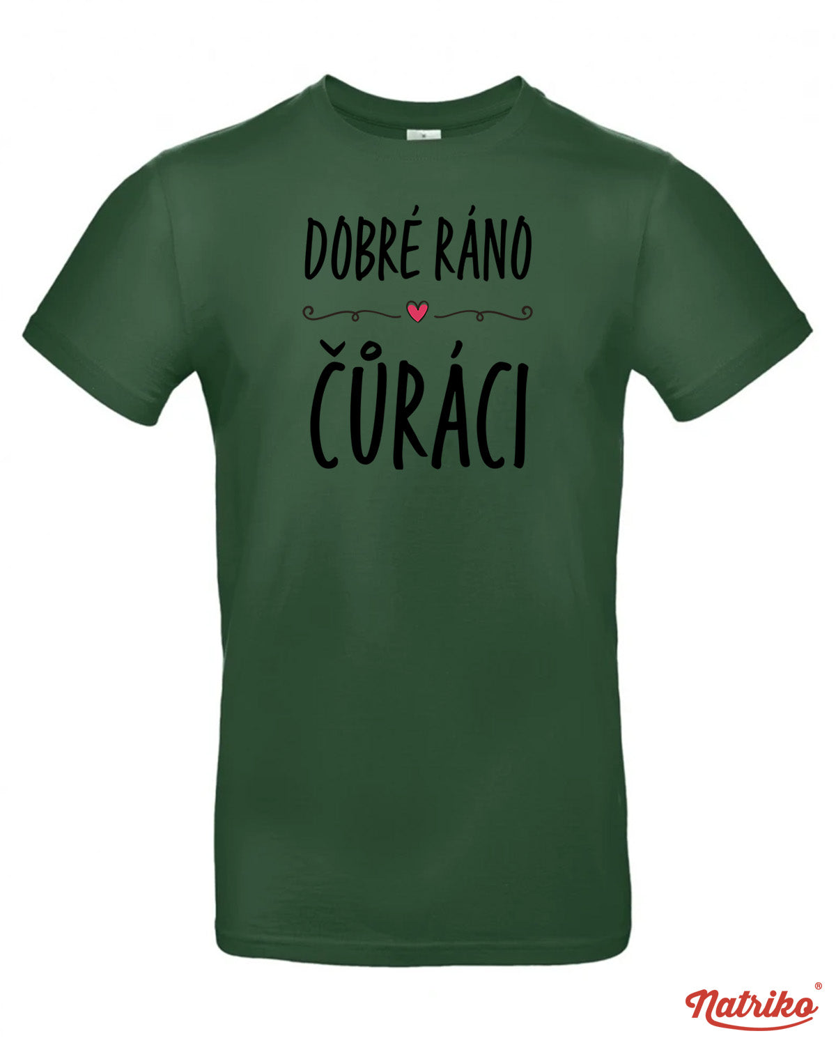 Pánské tričko s potiskem Dobré ráno čůráci