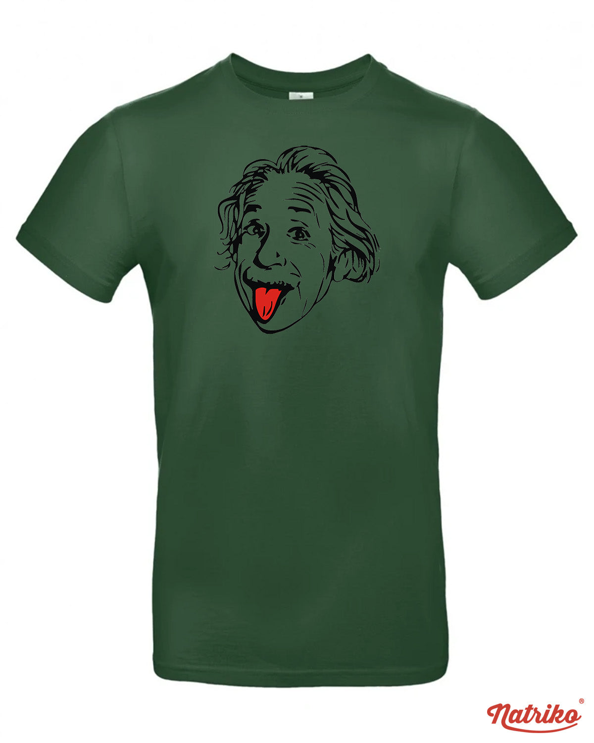 Pánské tričko s potiskem Einstein