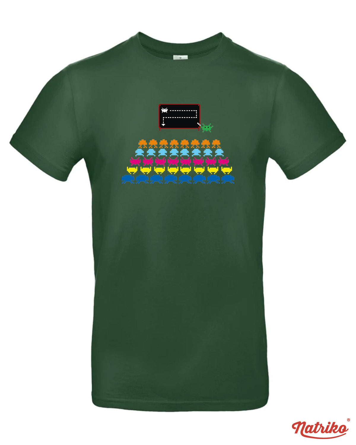 Pánské tričko s potiskem Space invaders