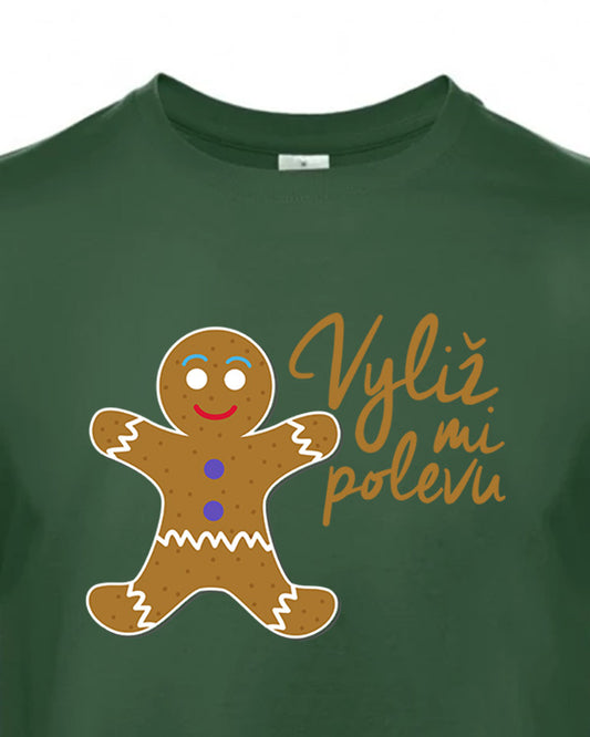 Pánské tričko s potiskem Vyliž mi polevu