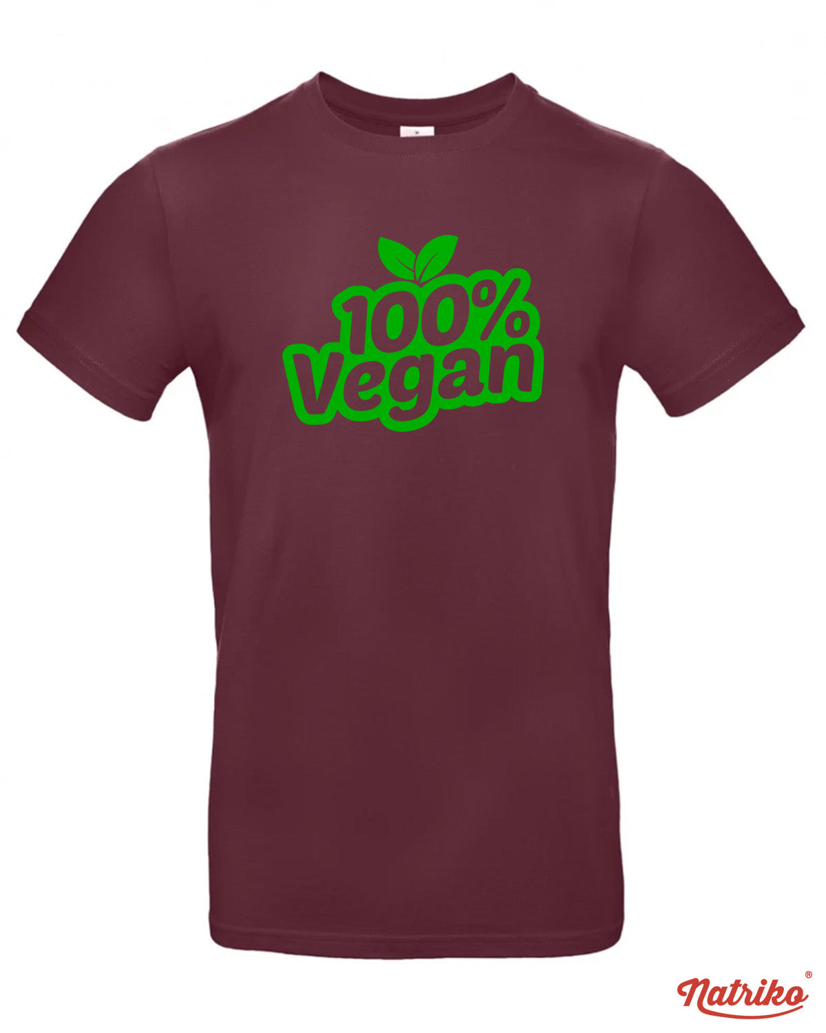 Pánské tričko s potiskem 100% vegan