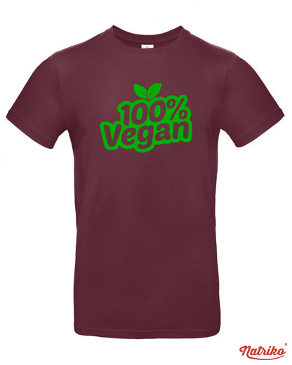Pánské tričko s potiskem 100% vegan