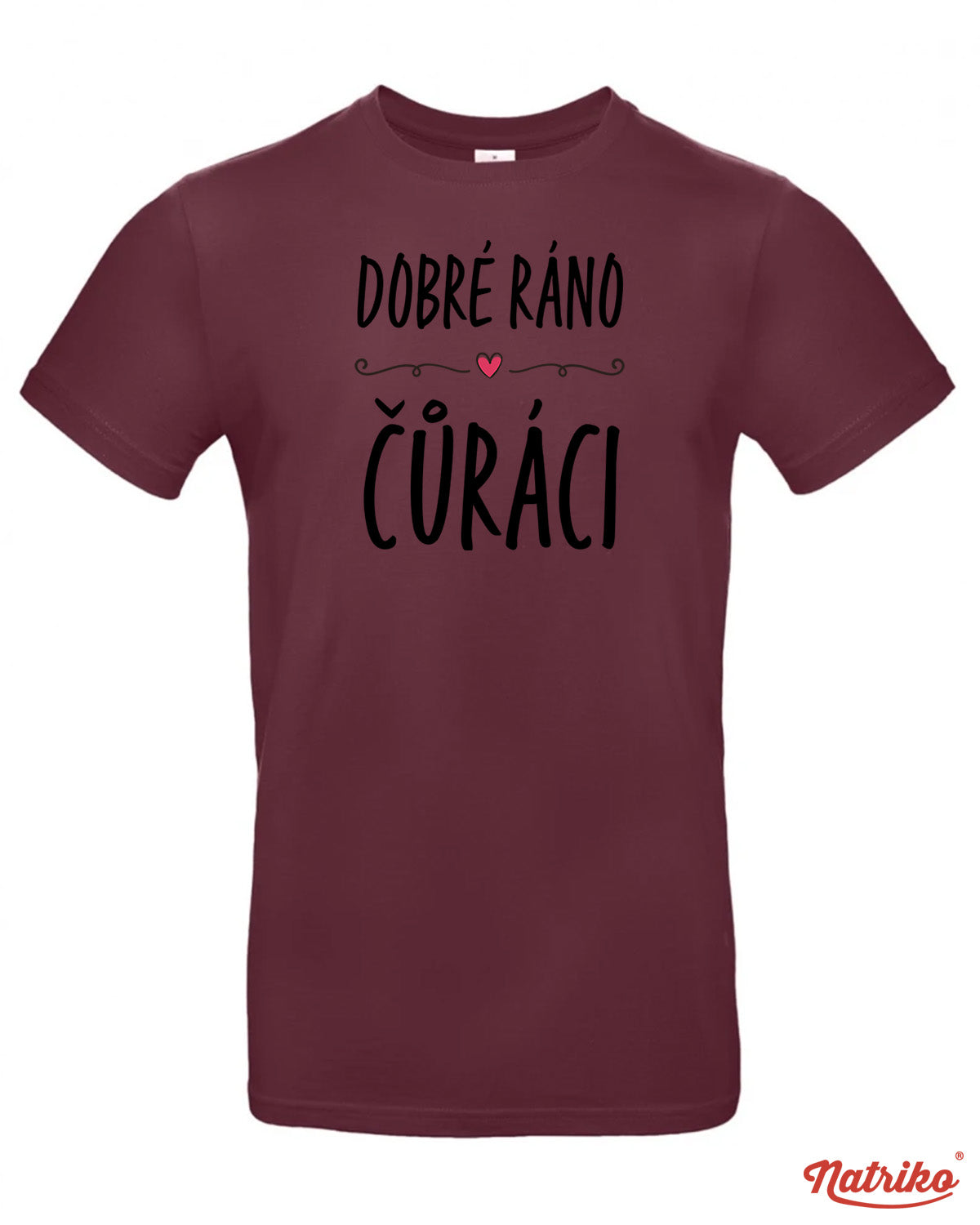 Pánské tričko s potiskem Dobré ráno čůráci