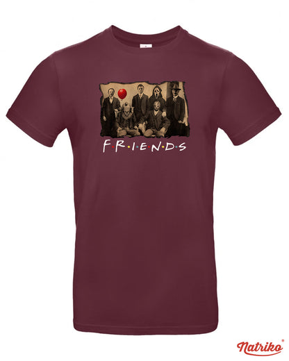 Pánské tričko s potiskem Movie Horror Friends
