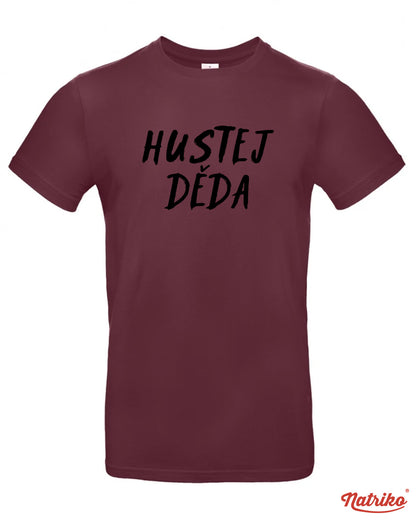 Pánské tričko s potiskem Hustej děda
