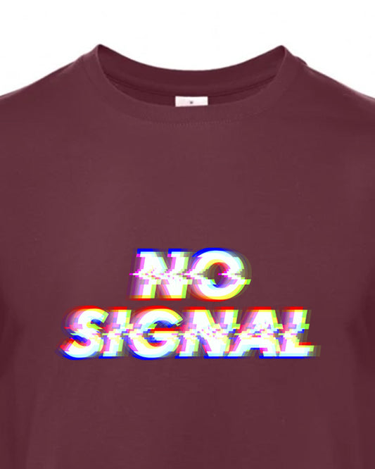 Pánské tričko s potiskem No signal