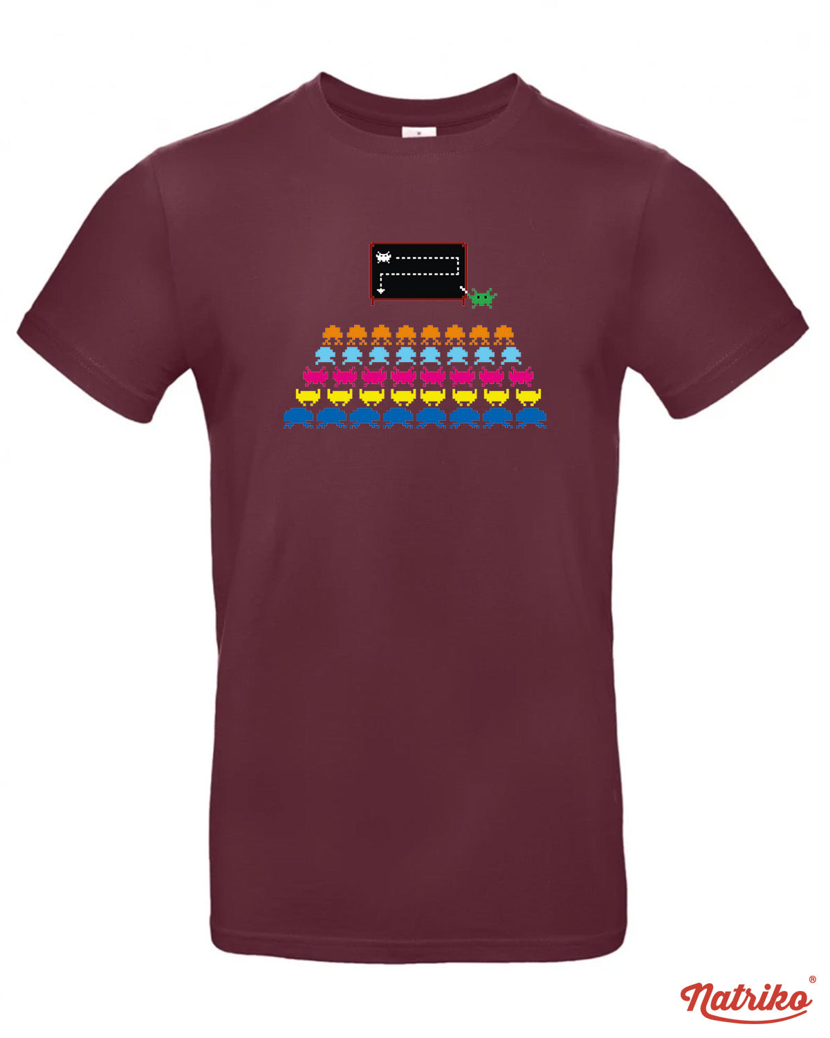 Pánské tričko s potiskem Space invaders