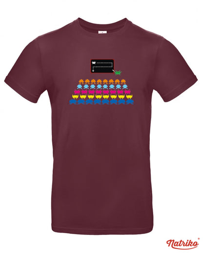 Pánské tričko s potiskem Space invaders