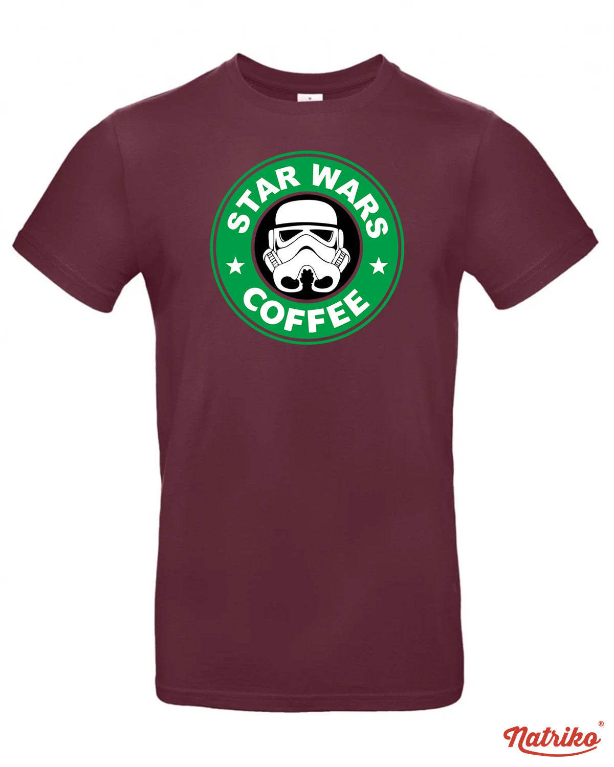 Pánské tričko s potiskem Star wars coffee