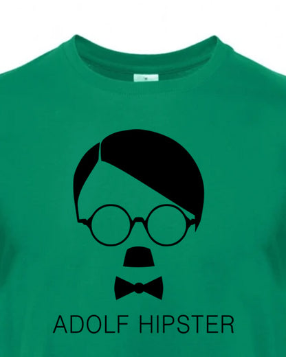 Pánské tričko s potiskem Adolf Hipster