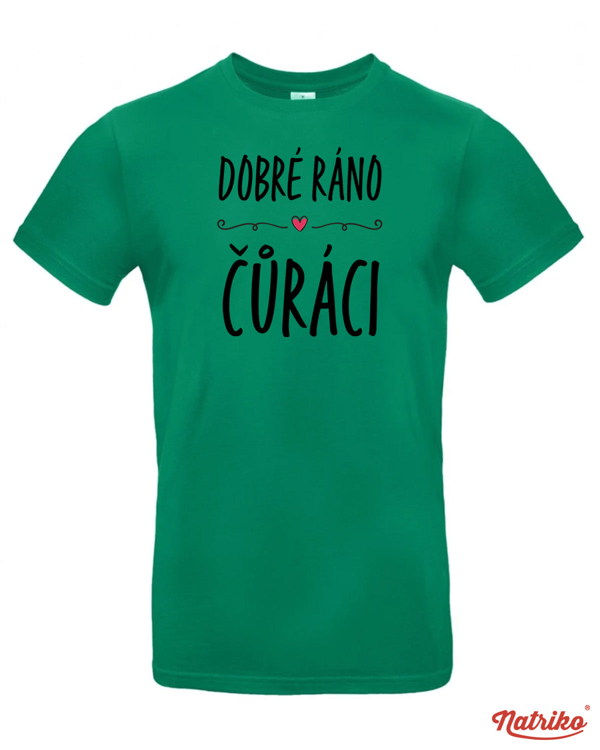 Pánské tričko s potiskem Dobré ráno čůráci