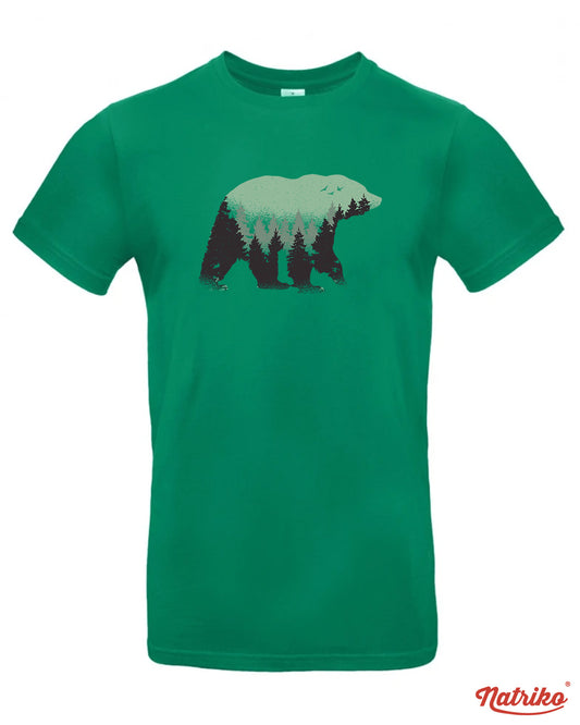 Pánské tričko s potiskem Wild bear