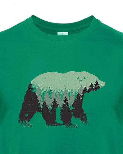 Pánské tričko s potiskem Wild bear