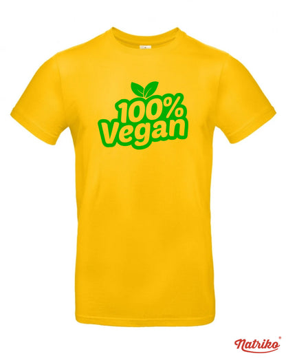 Pánské tričko s potiskem 100% vegan