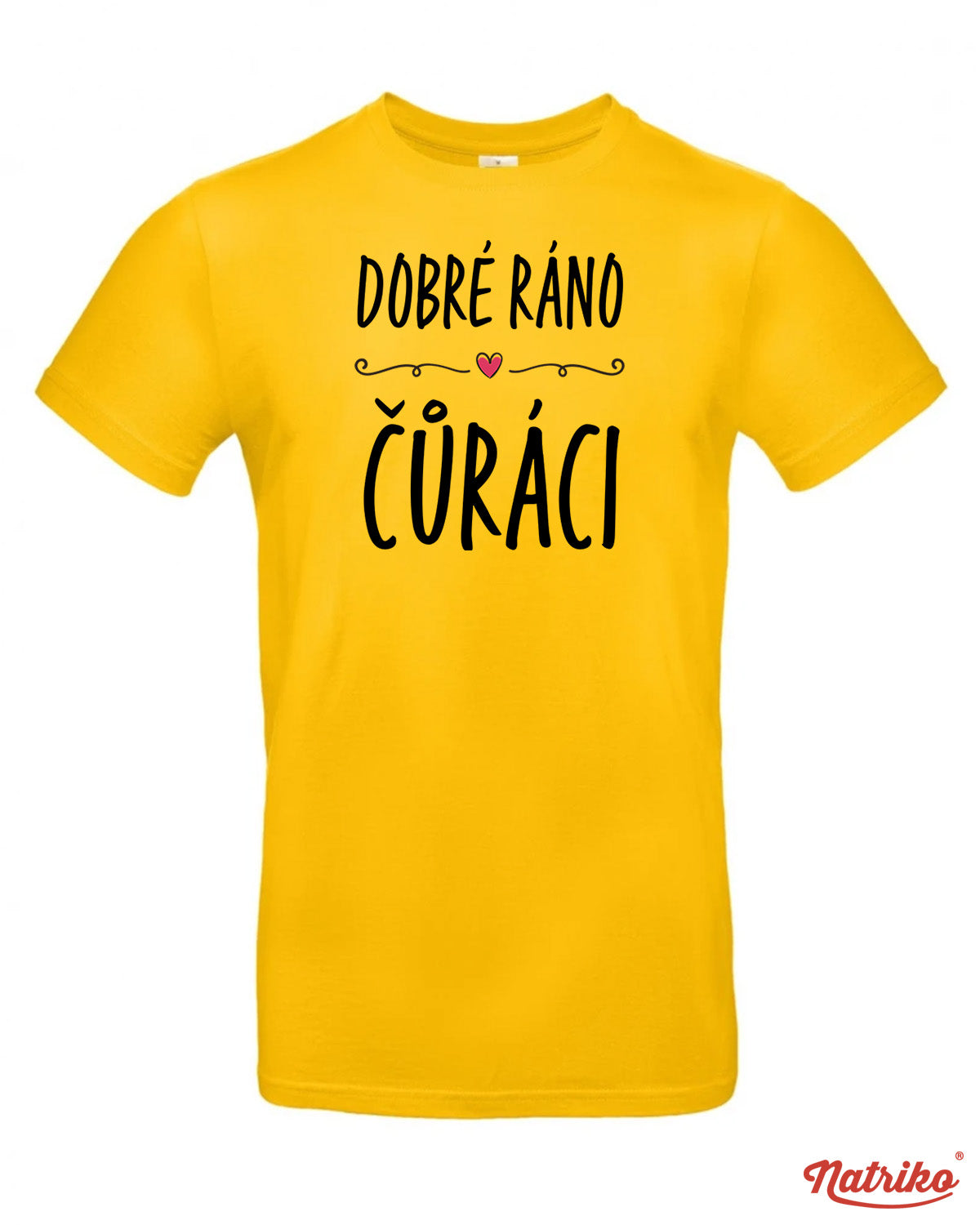 Pánské tričko s potiskem Dobré ráno čůráci