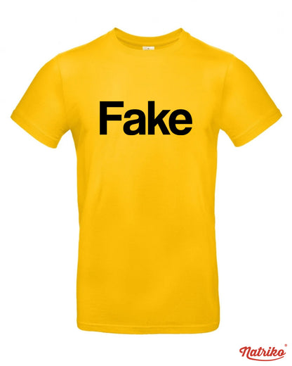 Pánské tričko s potiskem Fake