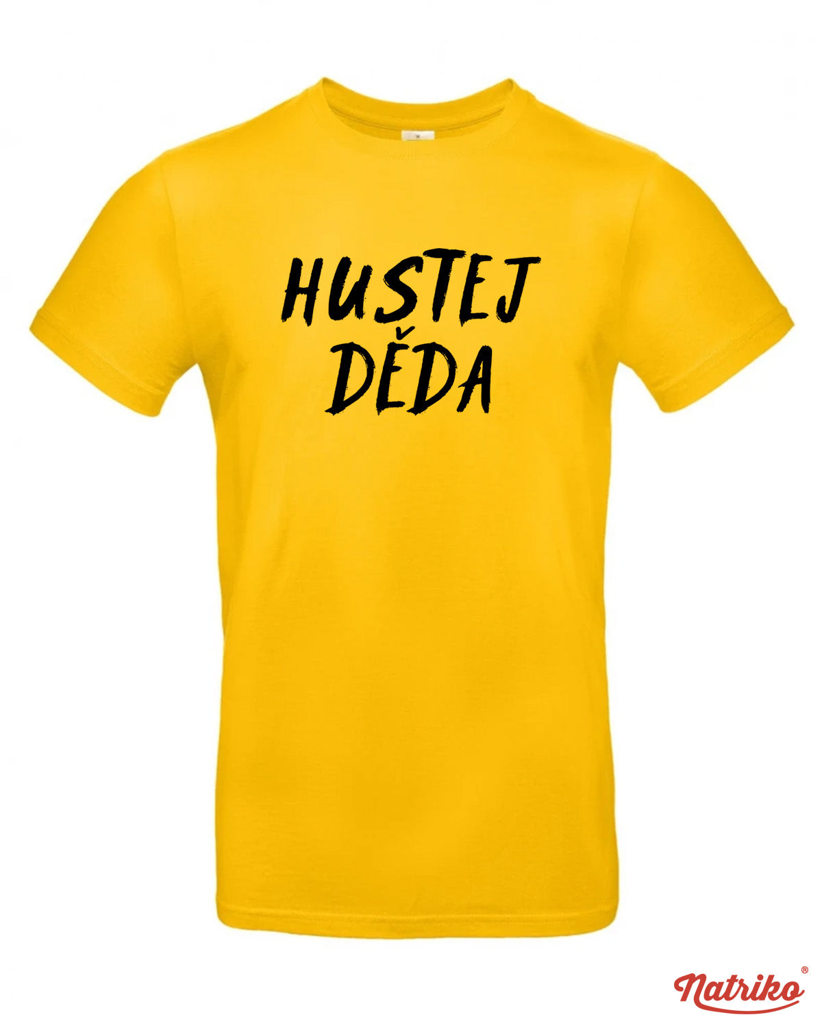 Pánské tričko s potiskem Hustej děda