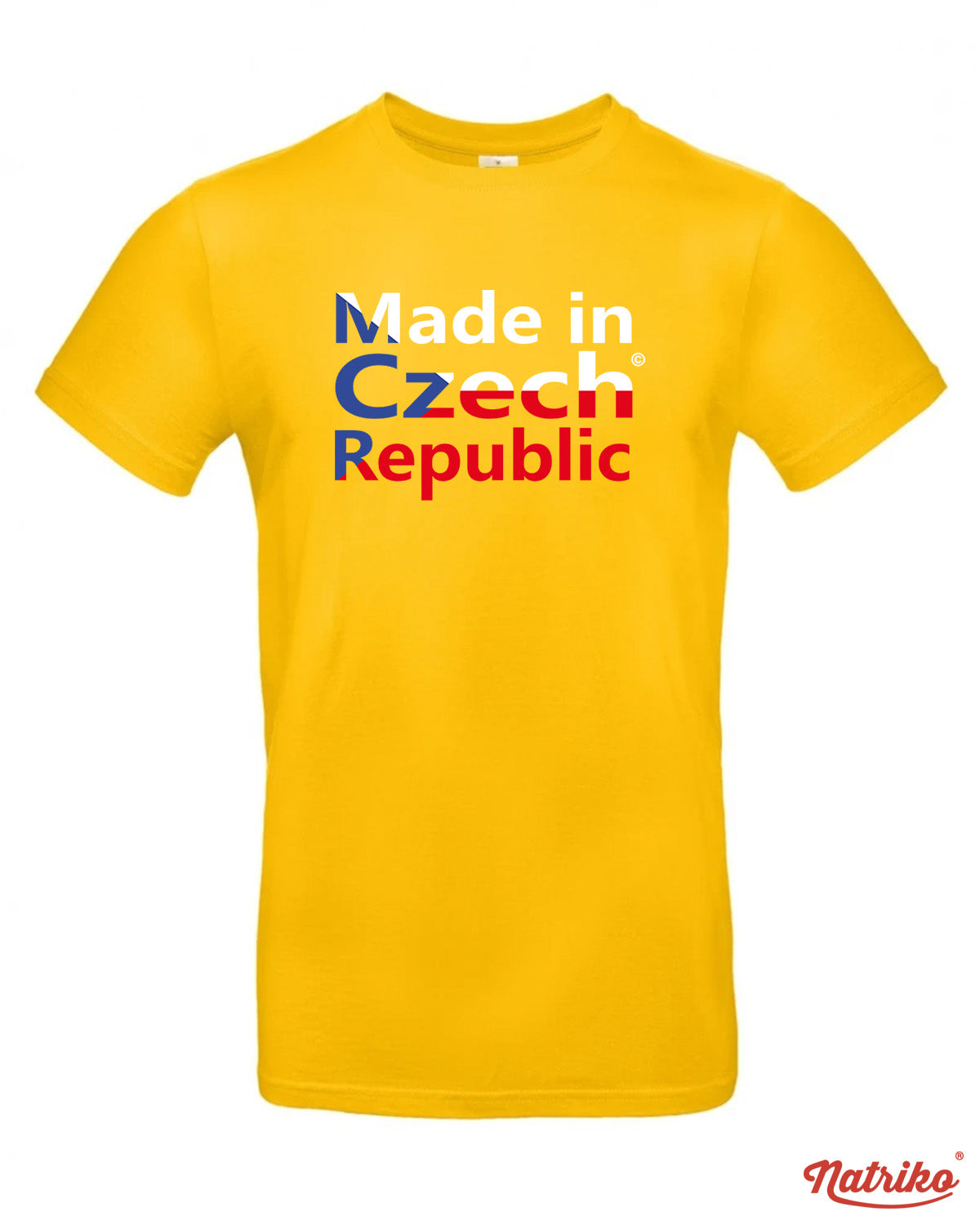 Pánské tričko s potiskem Made in Czech