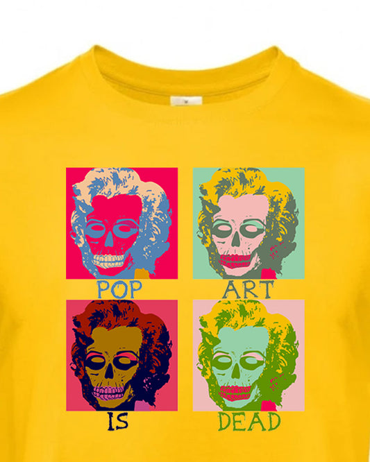 Pánské tričko s potiskem Pop art is dead