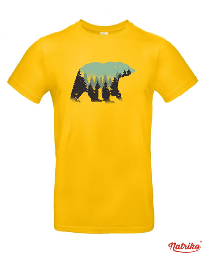 Pánské tričko s potiskem Wild bear